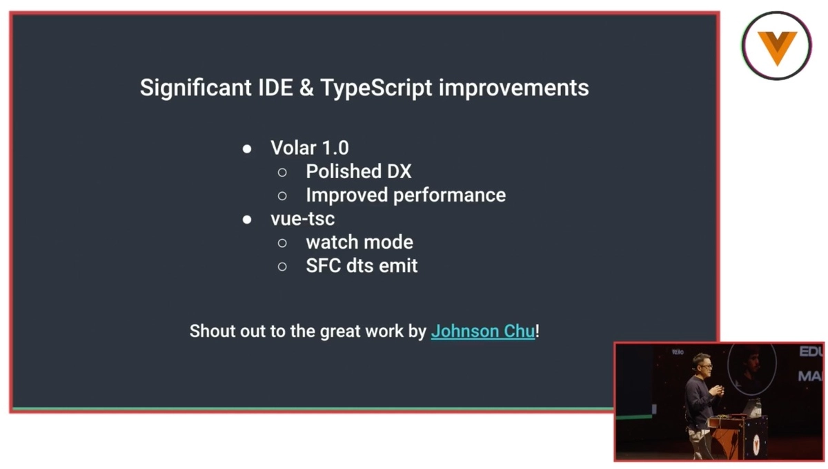 slide outline IDE tooling improvements