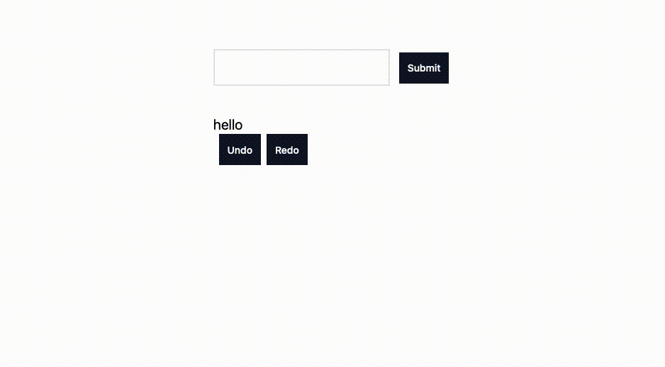 useRefHistory demonstration with undo/redo functionality