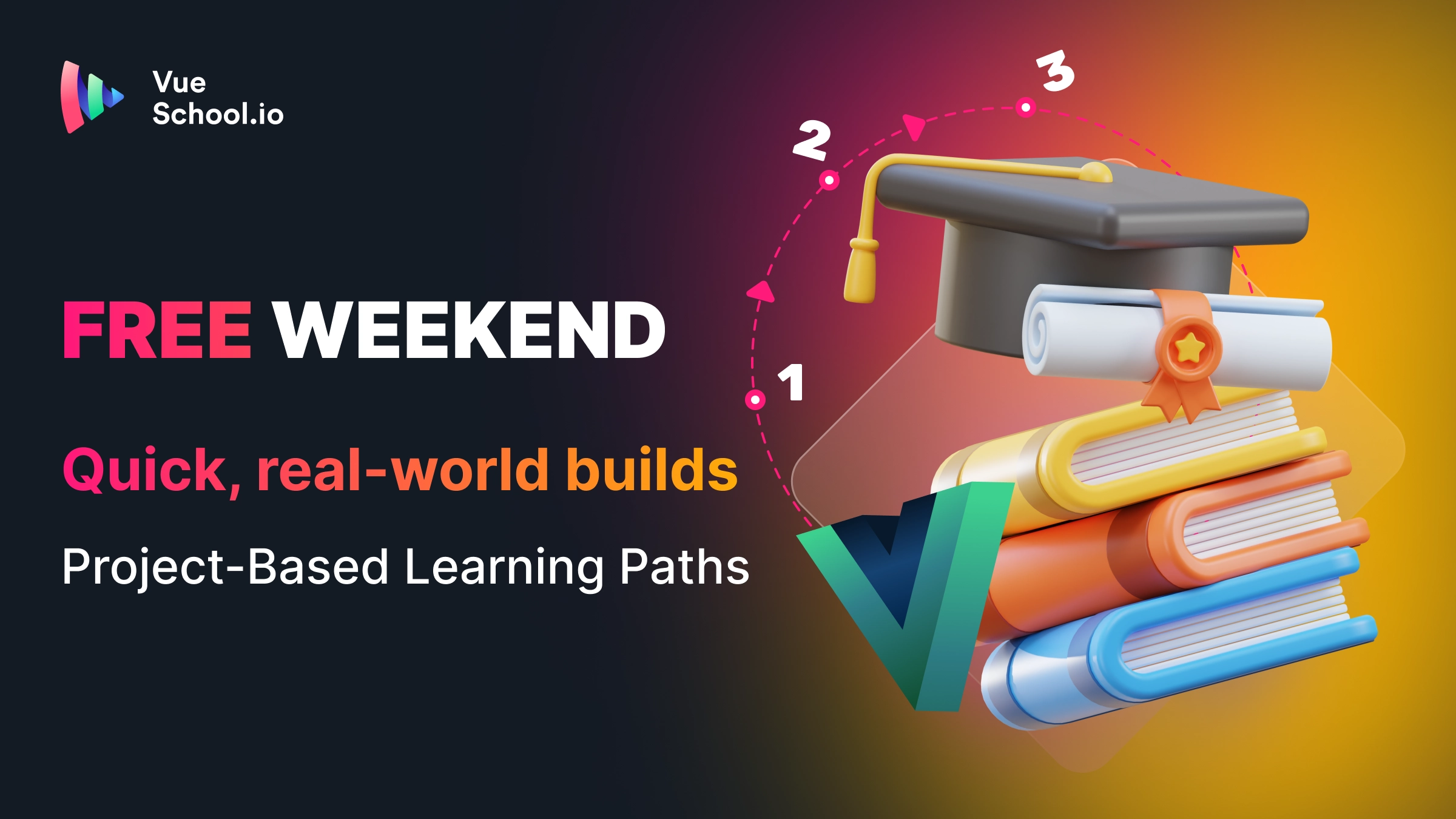 Build Real-World Projects: Vue School&#8217;s Project-Based Learning Paths