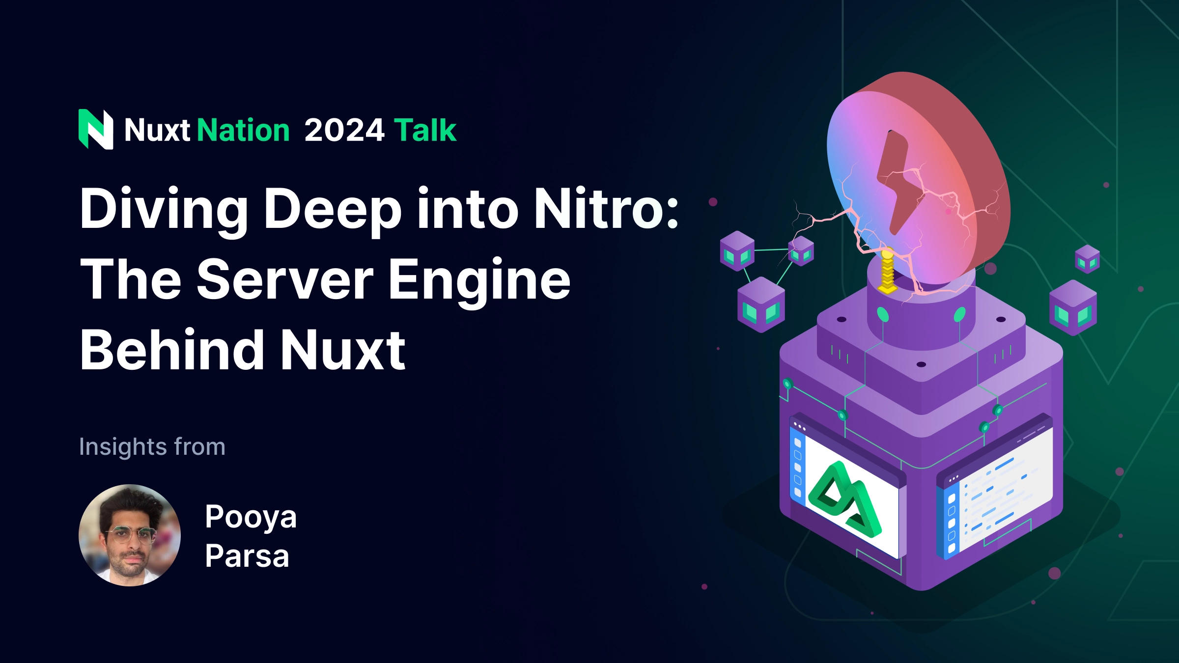 Diving Deep into Nitro: The Server Engine Behind Nuxt &#8211; Insights from Pooya Parsa at Nuxt Nation 2024