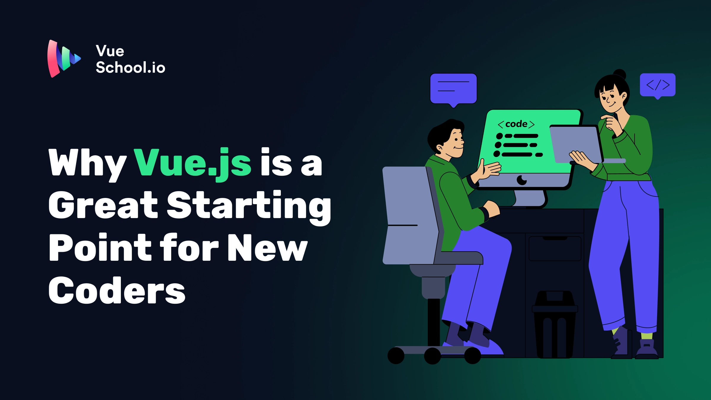 Why Vue.js is a Great Starting Point for New Coders