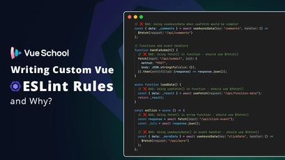 Writing Custom Vue ESLint Rules and Why?