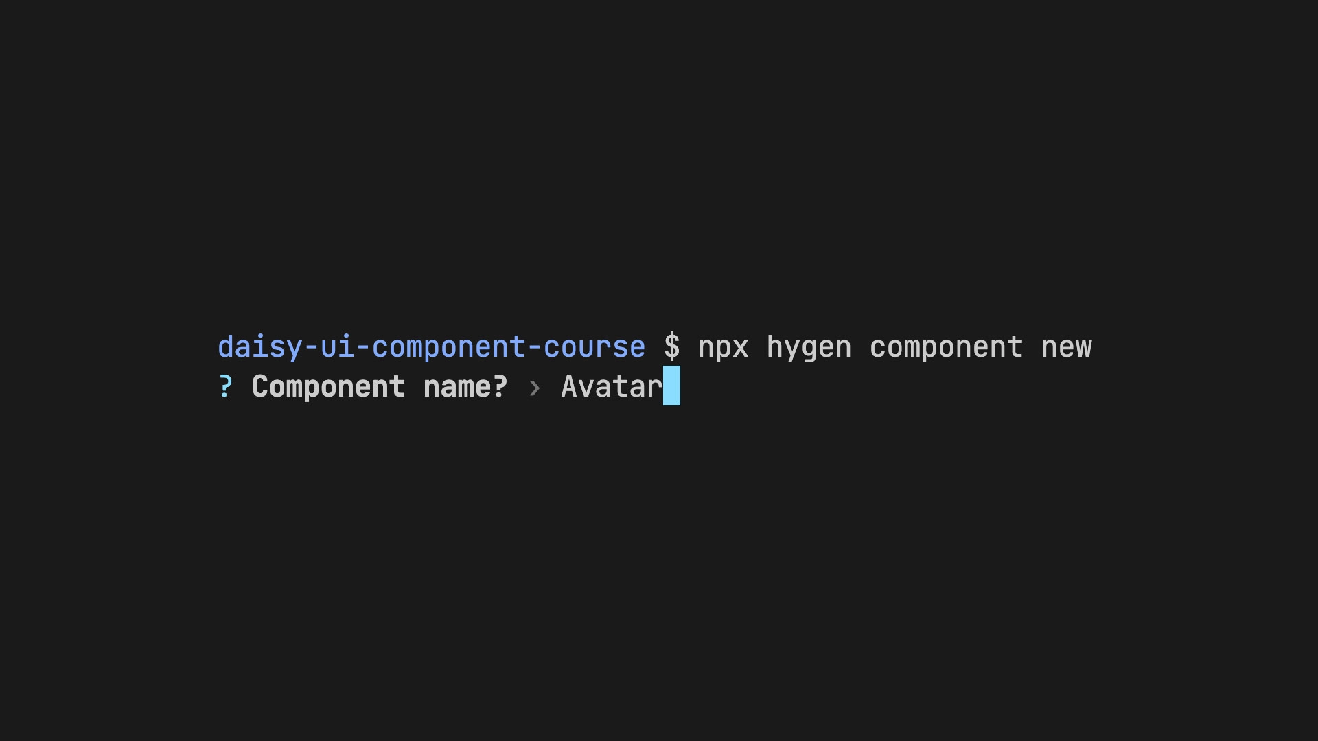 screenshot hygen in terminal