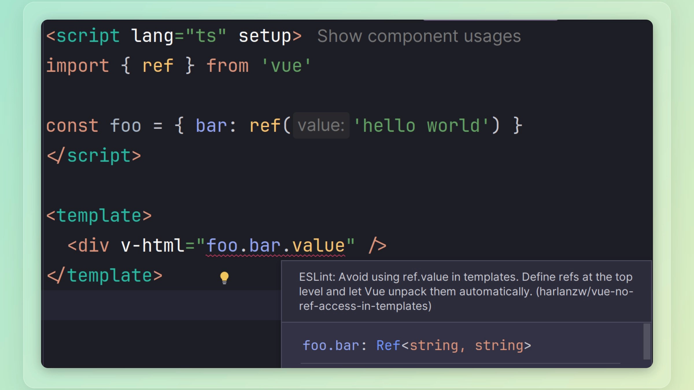 vue-no-ref-access-in-templates