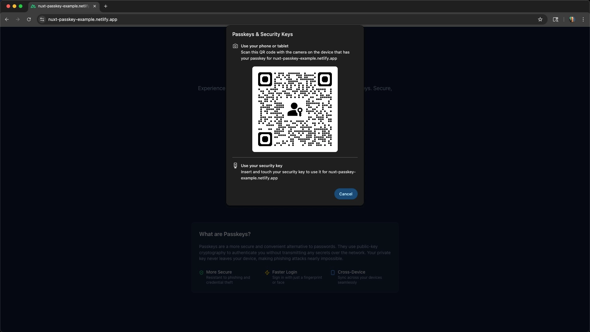 qr code prompt