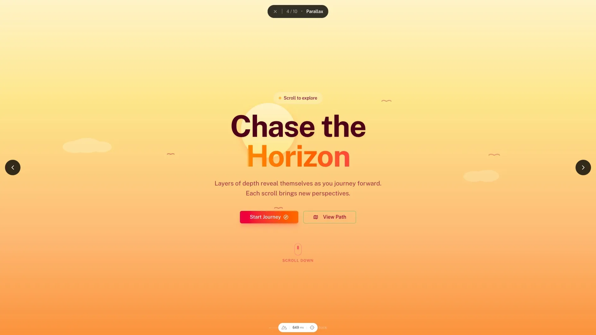 Parallax Hero