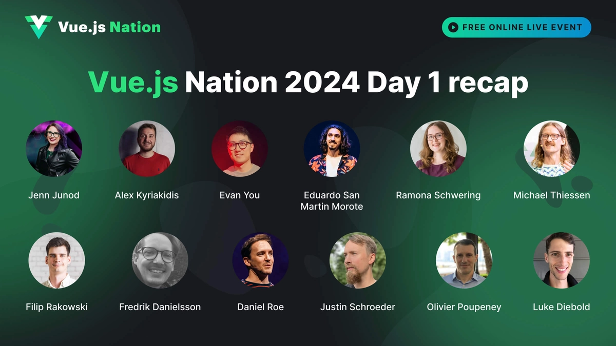 Vue.js Nation 2024 Day 1 Recap