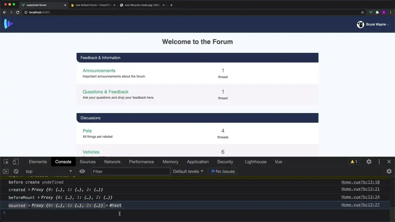 Understanding the Lifecycle Hooks in Vue.js thumbnail image