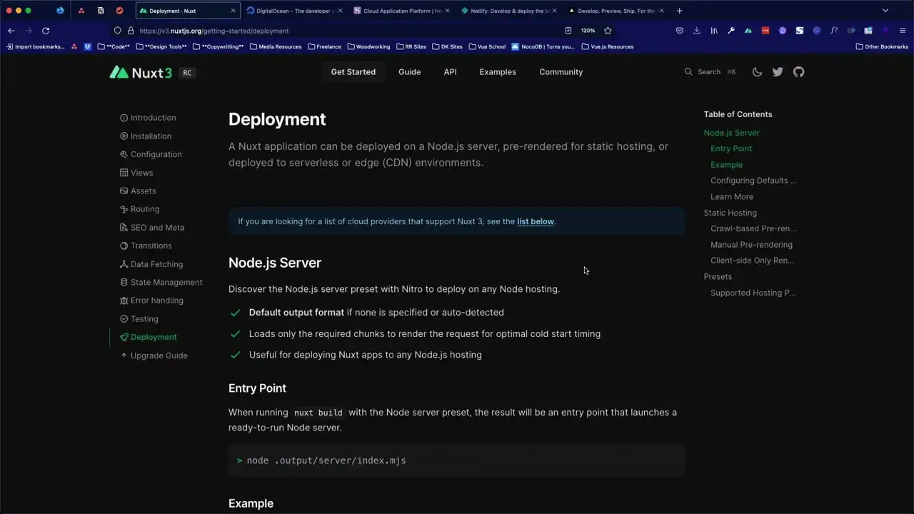 Overview of Nuxt Deployment Options thumbnail image