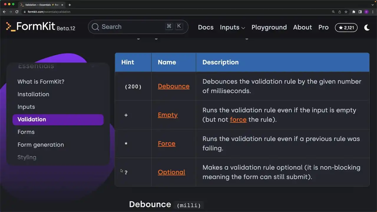 Modify Validation Rules with Hints thumbnail image