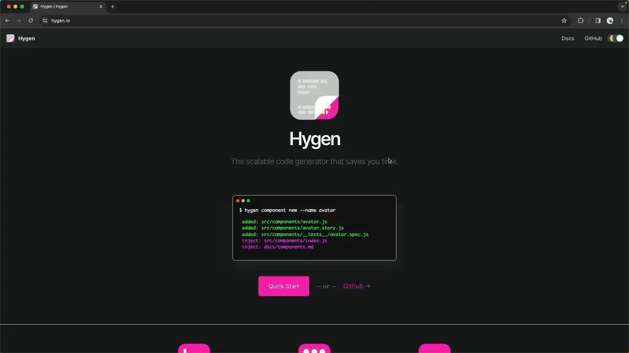 Automate New Component Bootstrapping with Hygen thumbnail image