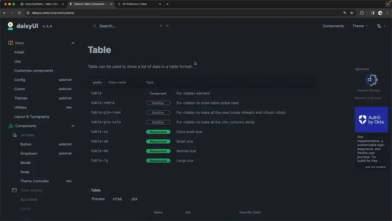 Data Table Component Challenge thumbnail image