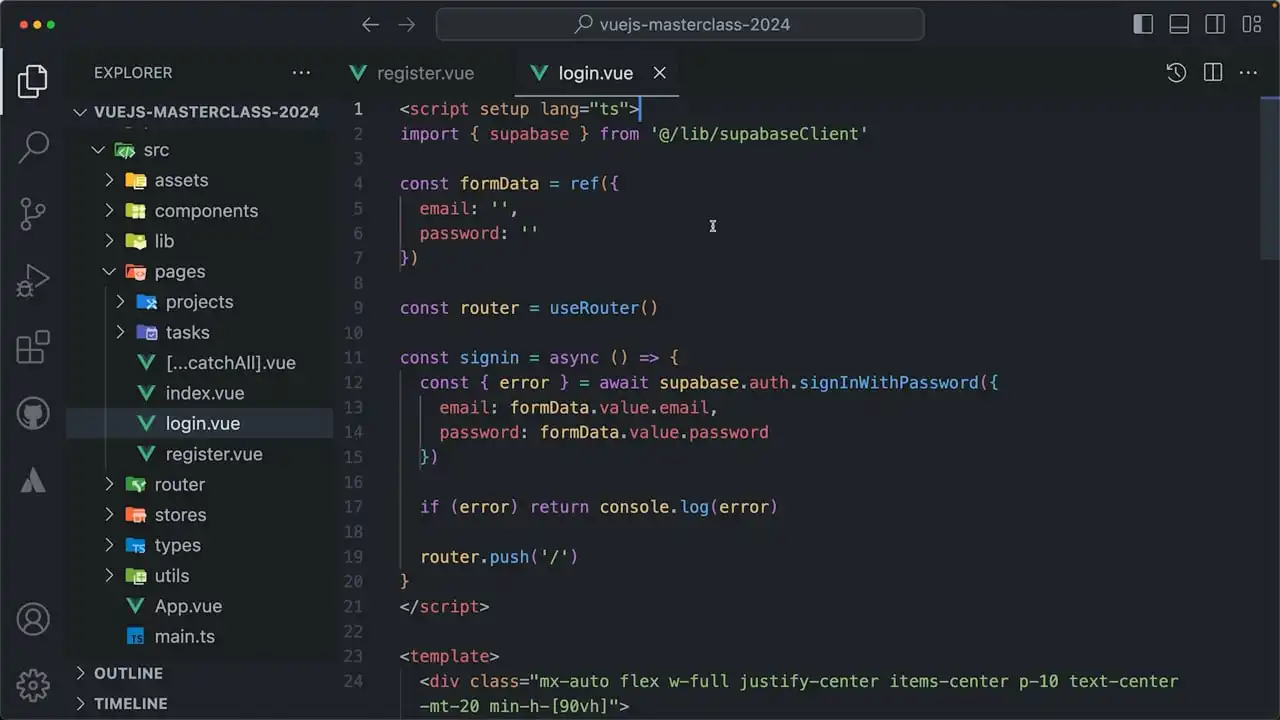 Quick Cleanup for the Login and Register Pages thumbnail image