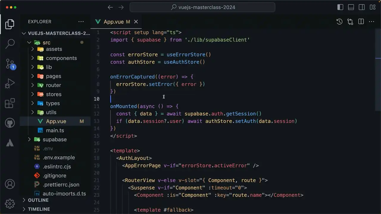 Create a Vue Router Guard to Validate the Supabase Auth Session thumbnail image