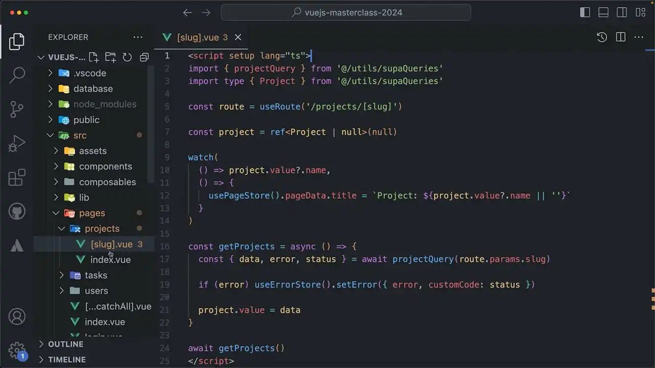 Reuse the Pinia Loader to Load Single Project thumbnail image