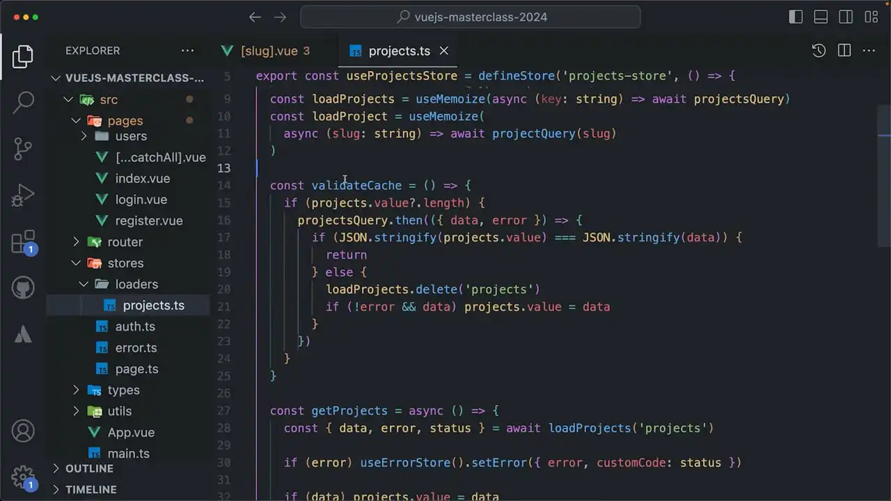 Make the Pinia Loader Cache Invalidation Logic Reusable thumbnail image