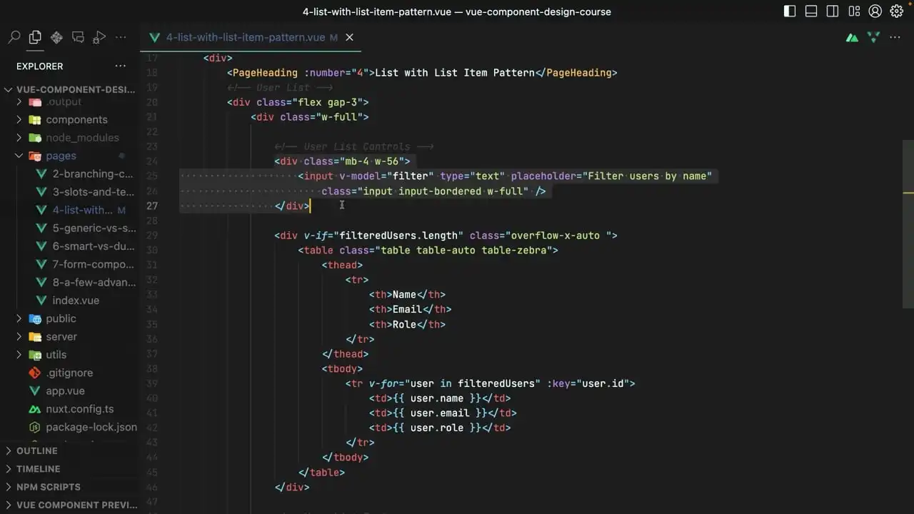 List with ListItem Pattern thumbnail image