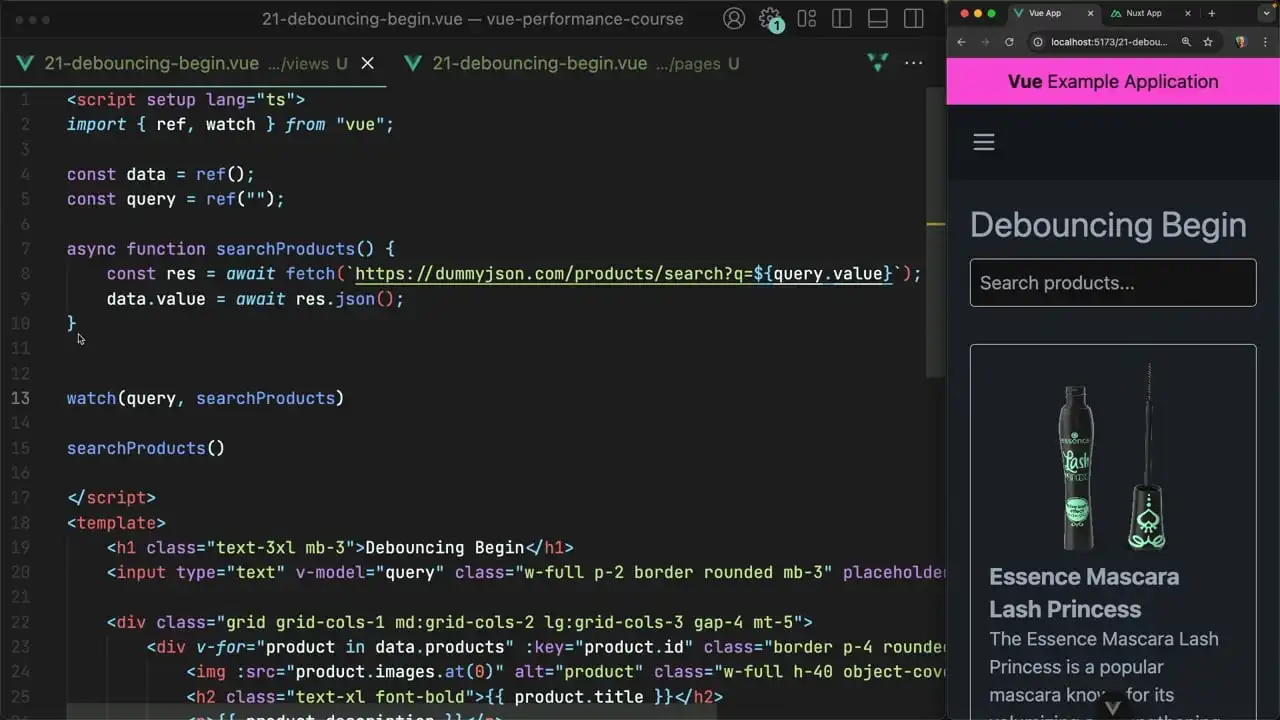 Debouncing and Throttling Techniques for Vue.js thumbnail image