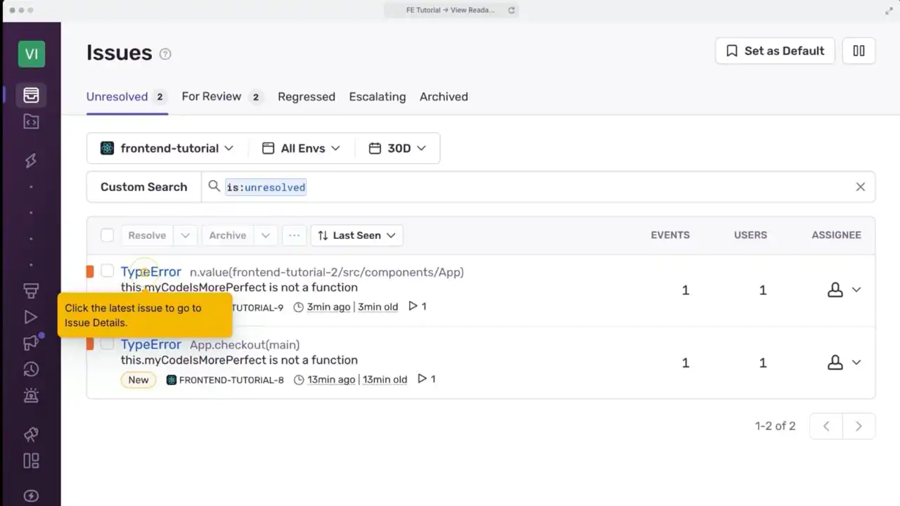 Report All Errors to a Reporting Service for Developer Visibility thumbnail image