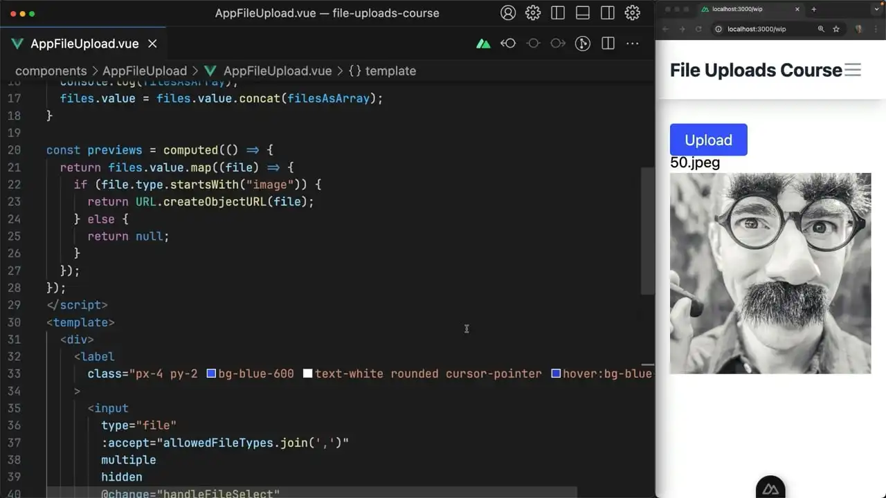 Generate Video File Previews in Vue.js thumbnail image