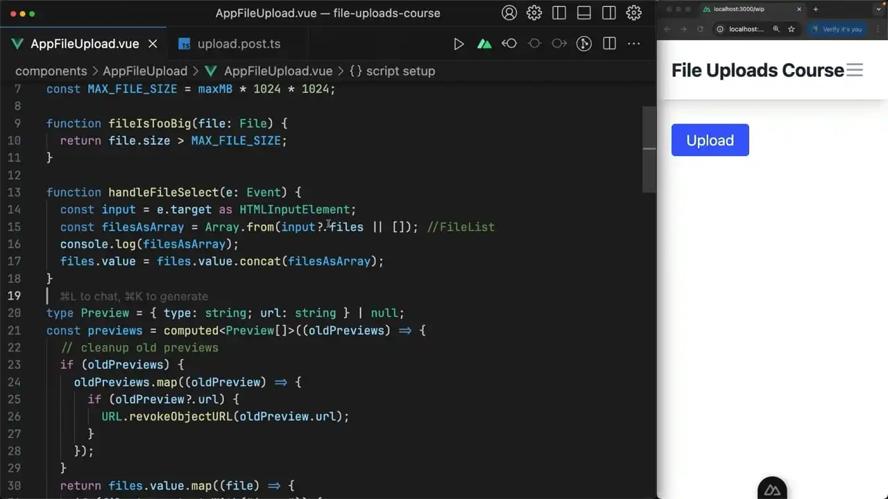 Handle File Uploads in Vue.js thumbnail image