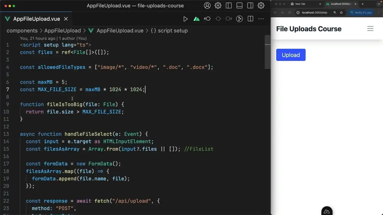 Use Props and Events for a Flexible FileUpload Vue Component thumbnail image