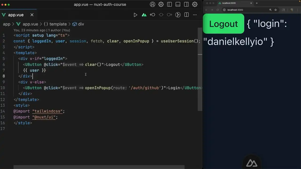 Make User and Session Data TypeSafe thumbnail image