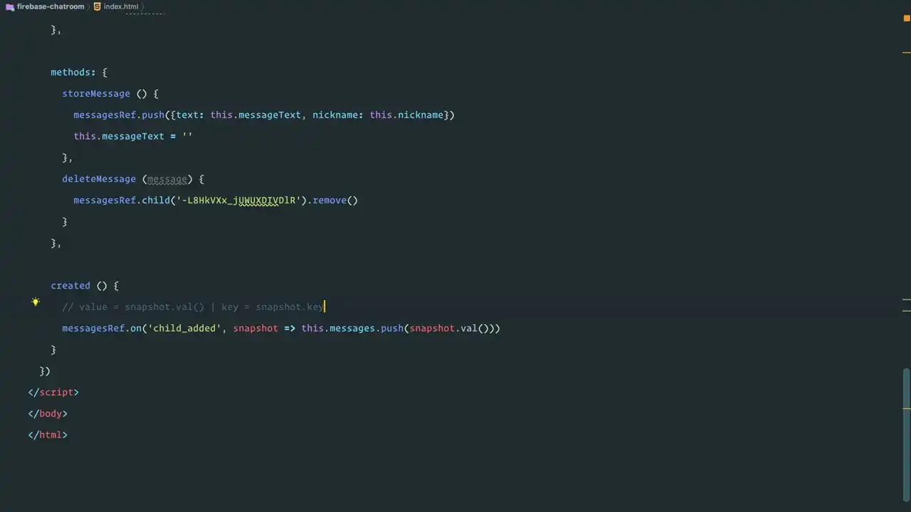 Delete Data from Firebase with Vue.js thumbnail image