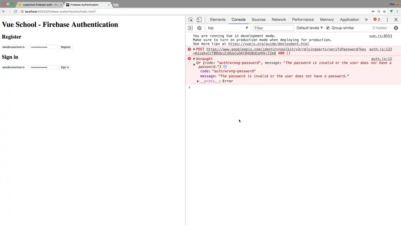 Firebase Authentication Error Handling thumbnail image