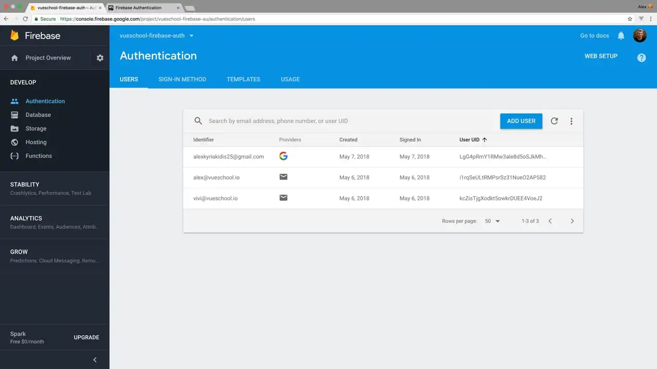 Firebase Authentication via Third-Party Providers thumbnail image
