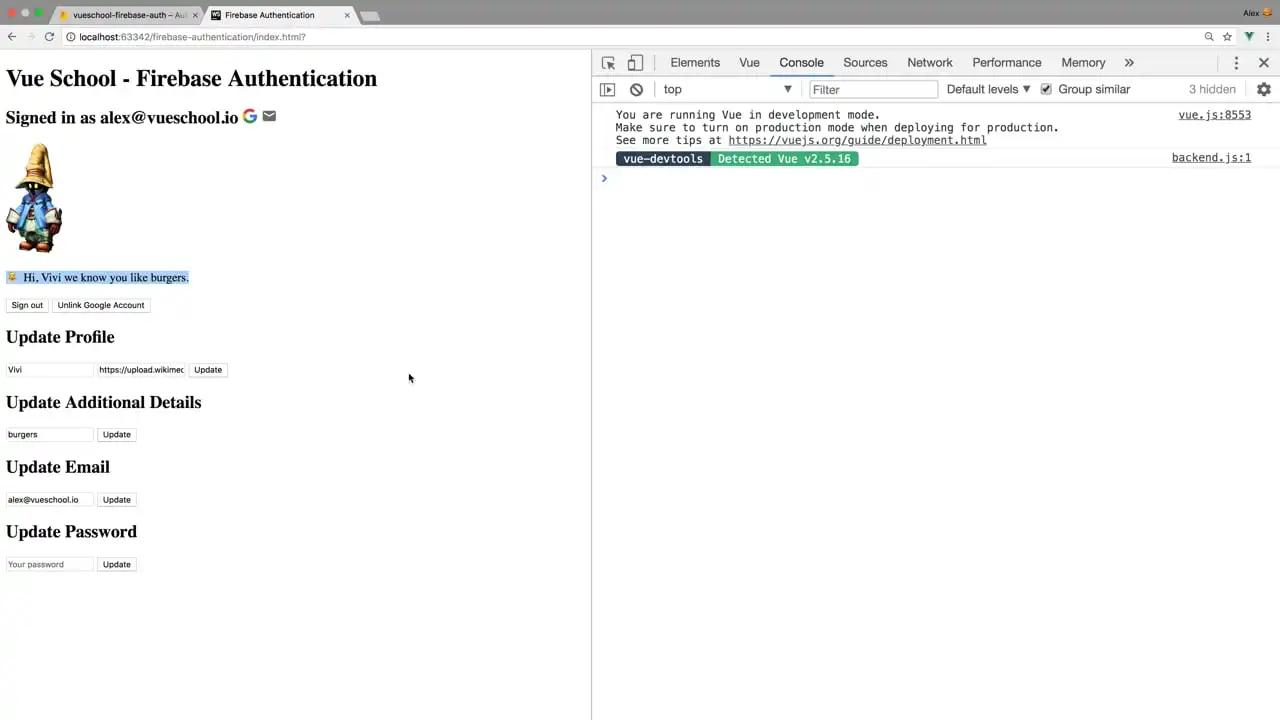 Additional User Data and Firebase Authentication thumbnail image