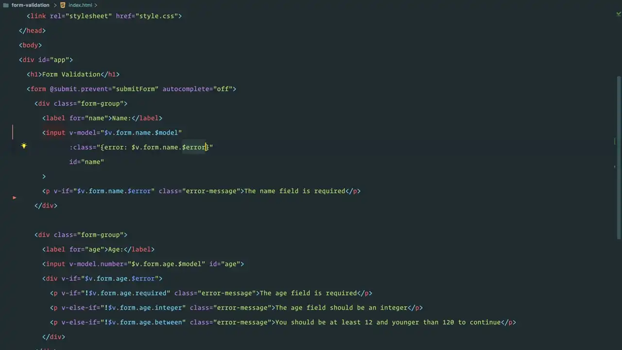Dynamic Classes Based on Validation Status thumbnail image
