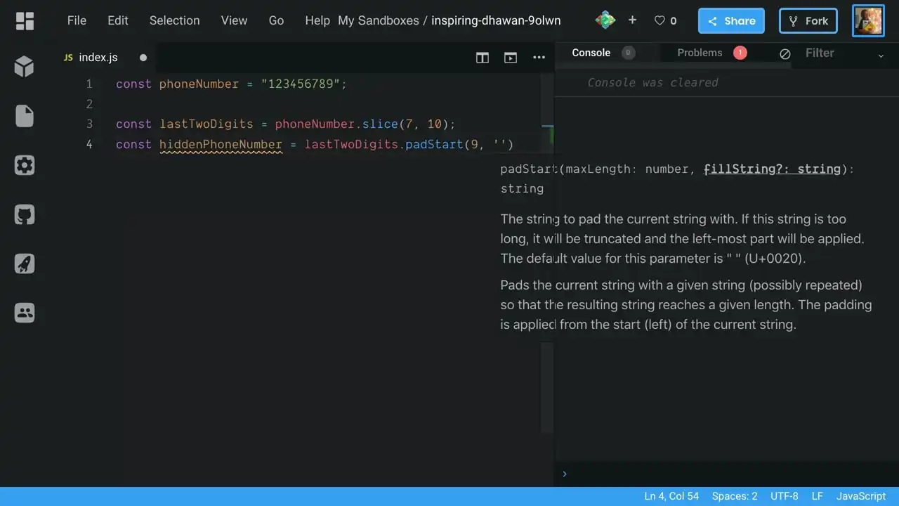 Learn the new String methods in ES6 JavaScript thumbnail image