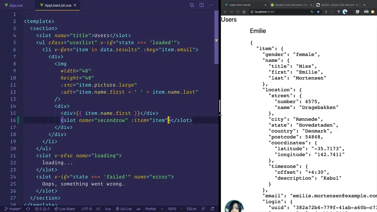 Passing Data to the Parent Using Scoped Slot thumbnail image