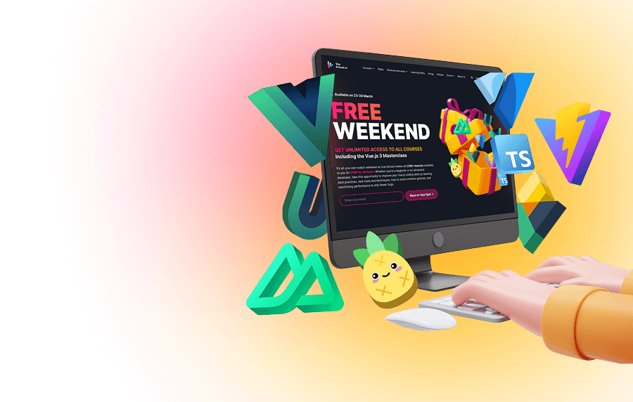 Vue School Free Weekend Bundle