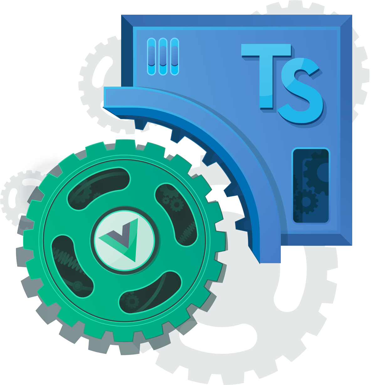 Illustration image of TypeScript with Vue.js 3