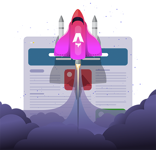 Illustration image of Content Sites with Astro and Vue.js